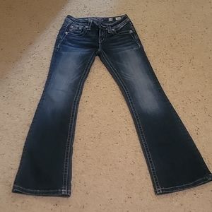 Girls boot cut Miss Me jeans